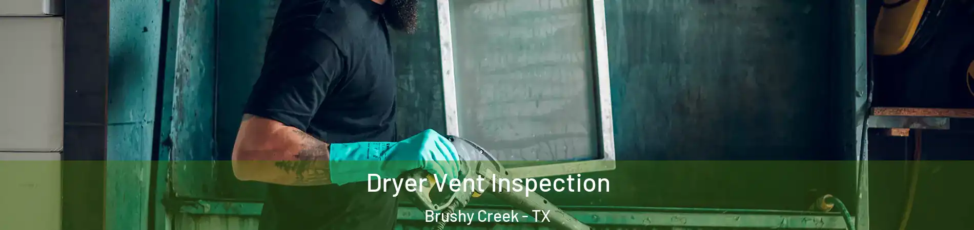  Dryer Vent Inspection Brushy Creek - TX