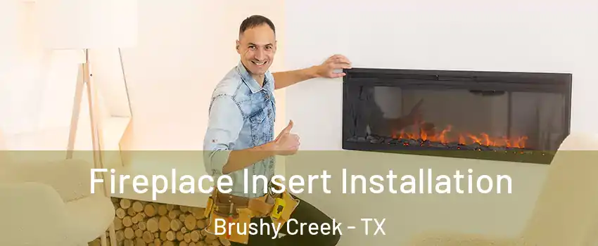  Fireplace Insert Installation Brushy Creek - TX