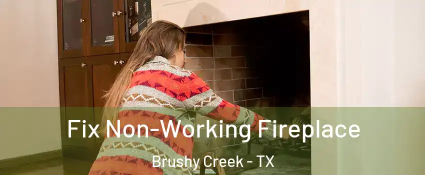  Fix Non-Working Fireplace Brushy Creek - TX