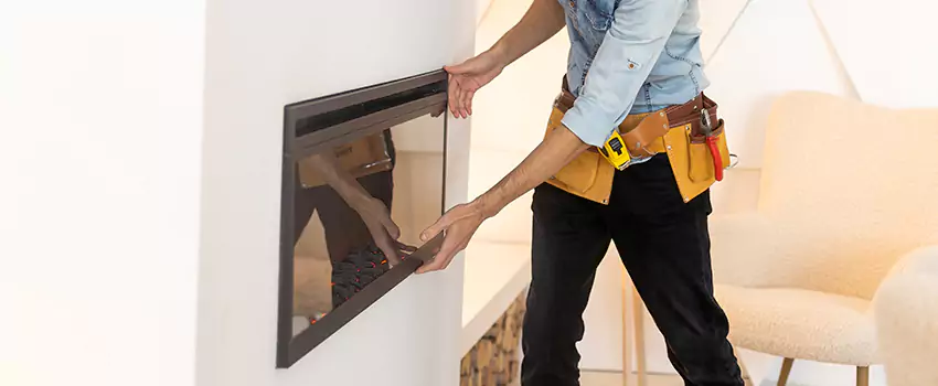 Metal Fireplace Installation in Brushy Creek, Texas