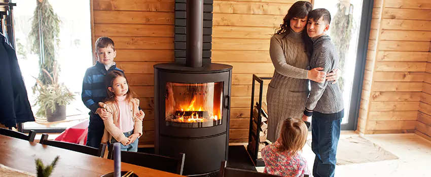Morso Cast Iron Fireplace Insert Installation in Brushy Creek, Texas