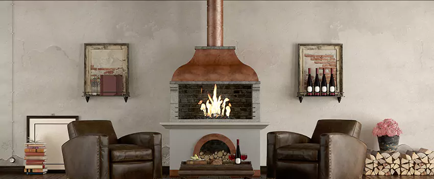 Thelin Hearth Products Providence Pellet Insert Fireplace Installation in Brushy Creek, TX