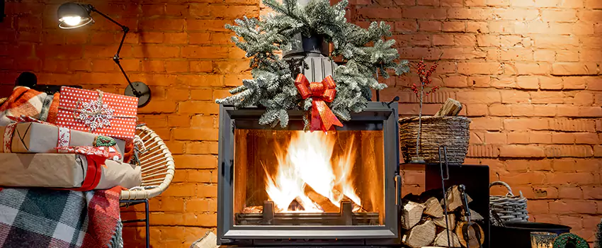 Travis Industries Linear Gas Fireplace Installation in Brushy Creek, Texas