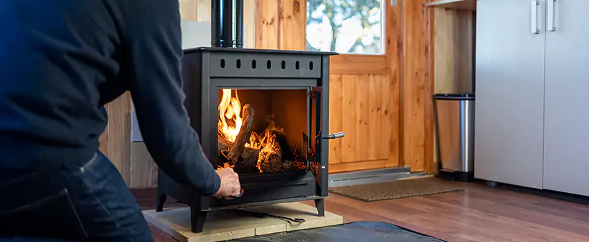 Open Hearth Wood Fireplace Installation in Brushy Creek, TX