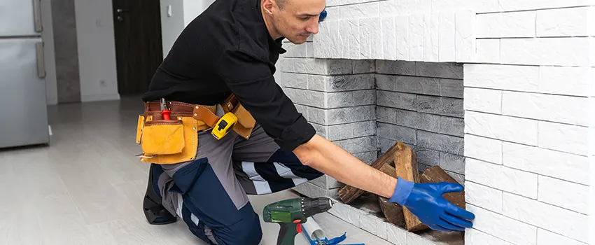 Fireplace Damaged Damper Frame Repair Services in Brushy Creek, Texas