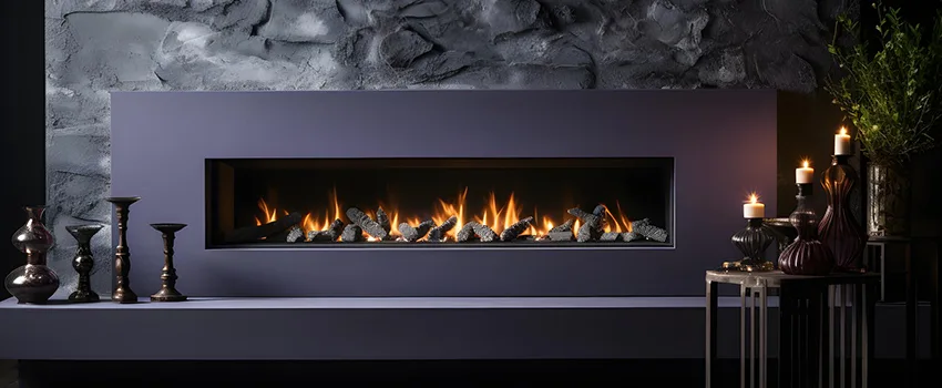 Ember Bed for Ventless Gas Fireplace in Brushy Creek, TX