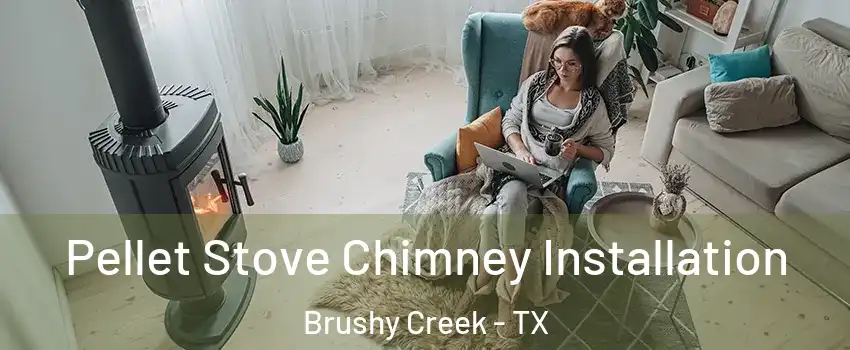 Pellet Stove Chimney Installation Brushy Creek - TX